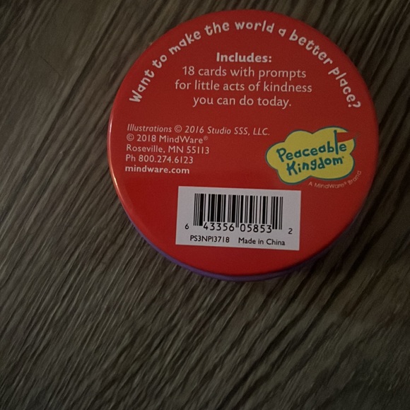 Brand new be adventurous be kind collection cards in small tin box - Picture 6 of 6